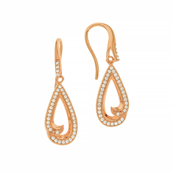 Goccia Earrings — Rosa